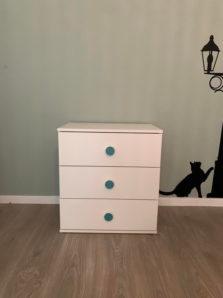 Commode IKEA - 3 tiroirs, Enlèvement, Comme neuf