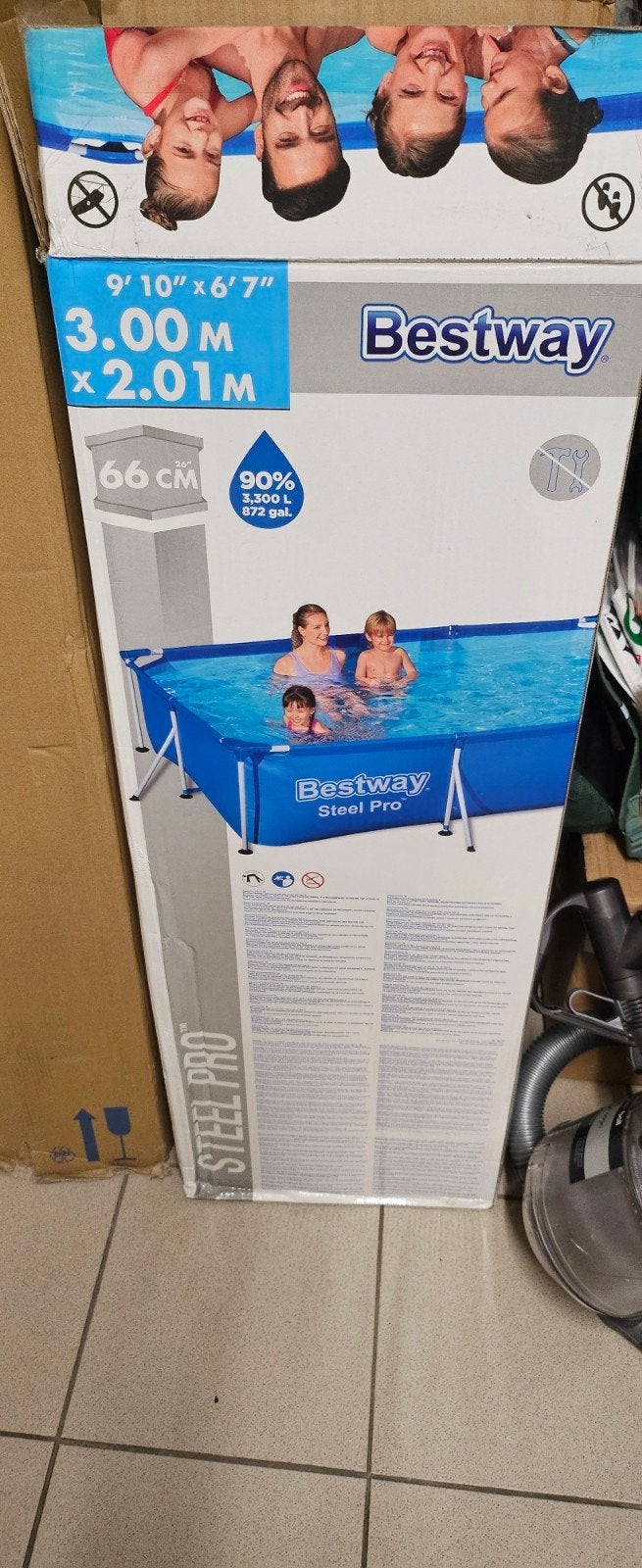 Nieuw zwembad !!!, Ophalen