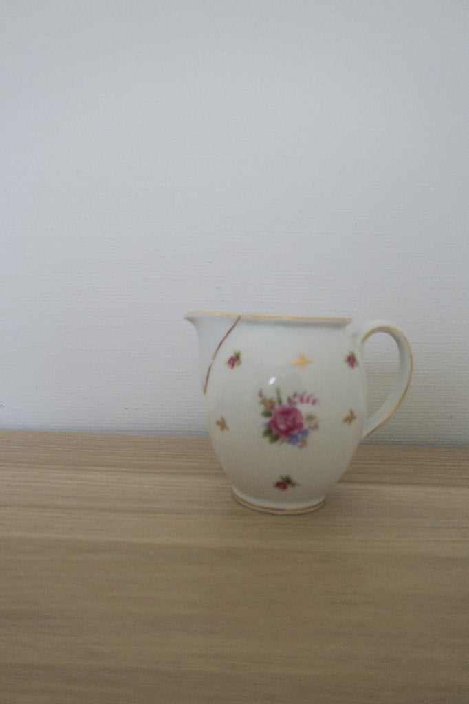 Pot à lait vintage en porcelaine, Enlèvement ou Envoi