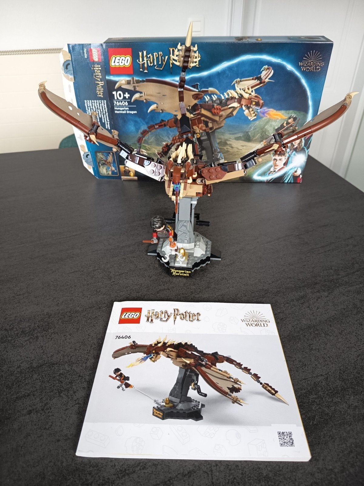 Lego Harry Potter - Hongaarse Hoornstaart draak nr 76406, Ophalen, Lego, Harry Potter, Zo goed als nieuw