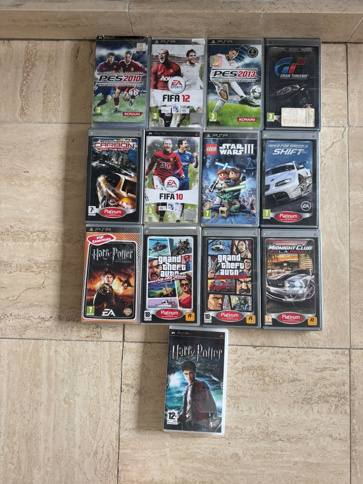 Psp games te koop, Ophalen, Zo goed als nieuw, Vanaf 3 jaar