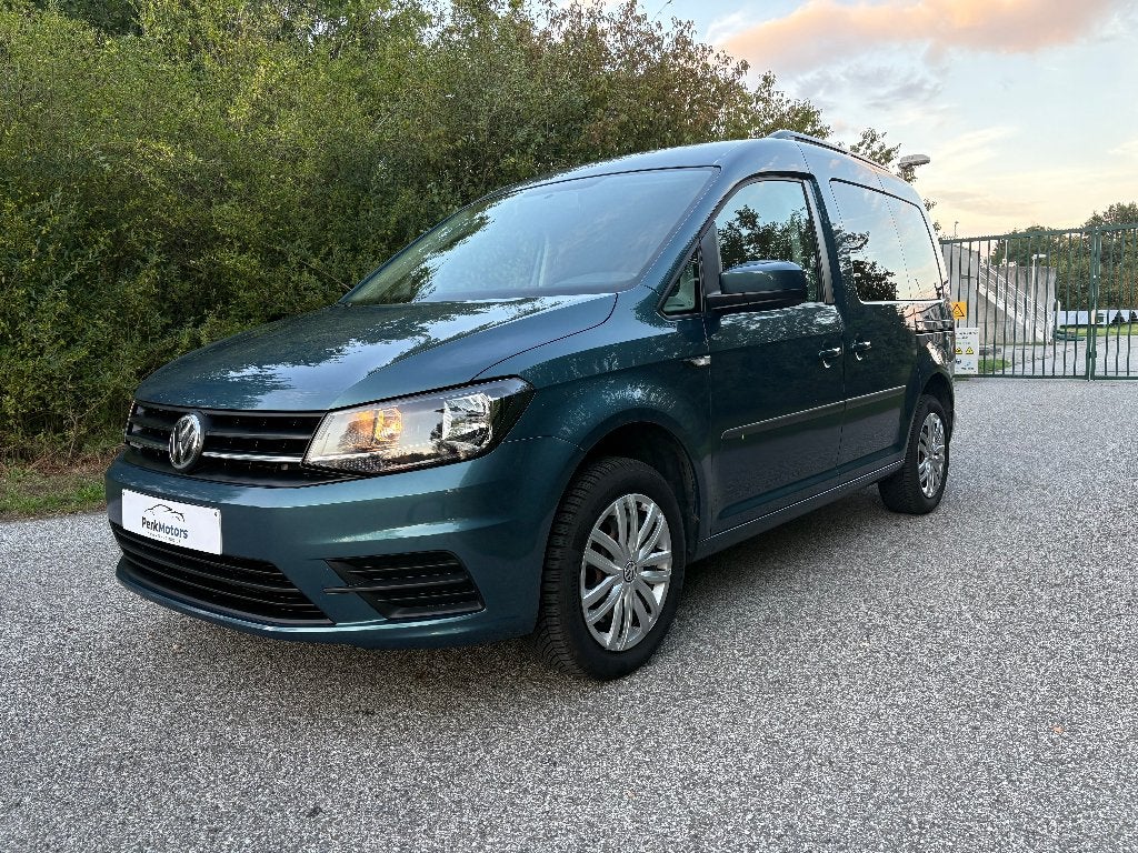 Vw Caddy 1.4 TSI Trendline DSG - Garantie*Ohb*1ste eig, Auto's, Dealer onderhouden, 1414 kg, Blauw, https://public.car-pass.be/vhr/d085d6c6-5603-44a8-8540-38028269e211