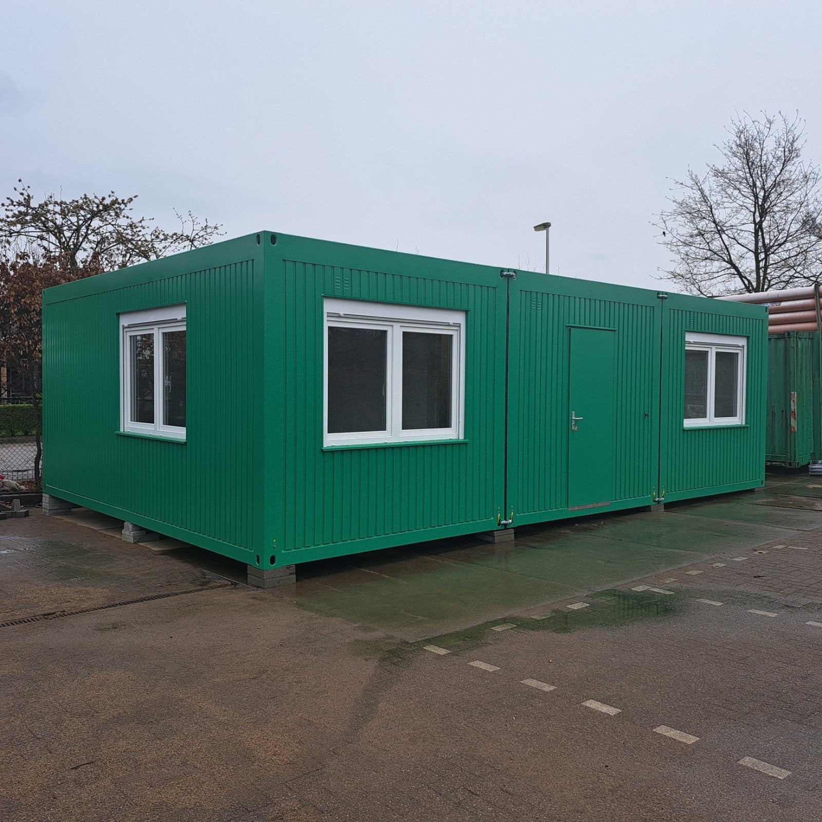 Kantoorunit 6x9 of 3st 3x6 woonunit container bouwkeet unit, Zakelijke goederen, Machines en Bouw | Keten en Containers, Ophalen