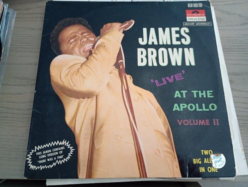 James Brown - Live ( dubbel lp ), CD & DVD, Vinyles | R&B & Soul, Pochette photo, Utilisé, Soul, Envoi