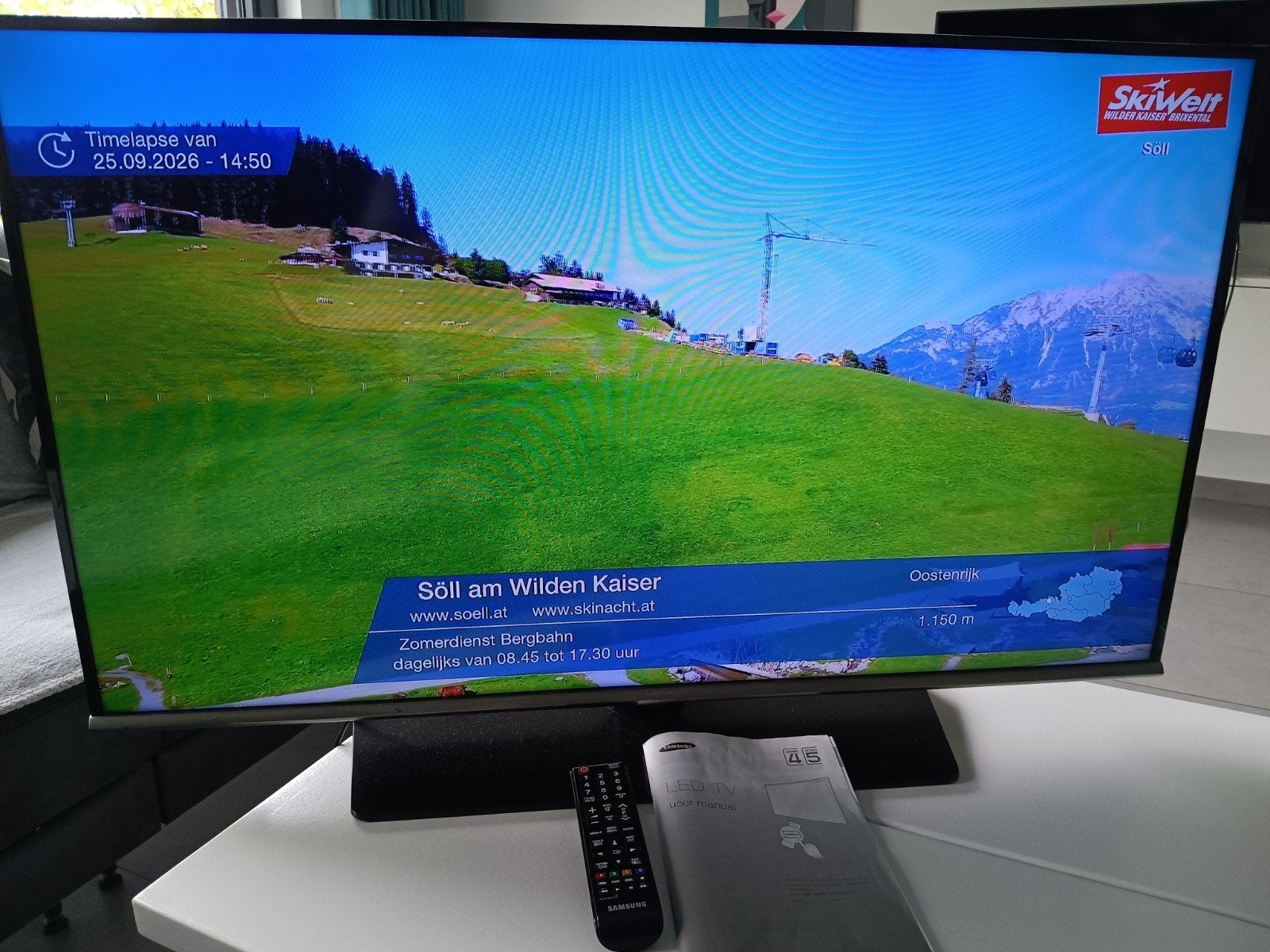 Samsung lcd TV - 40", Audio, Tv en Foto, Ophalen, 50 Hz, LCD, Samsung