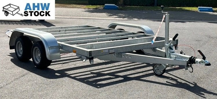 chassis aanhangwagen - geremd - 2700kg, Ophalen