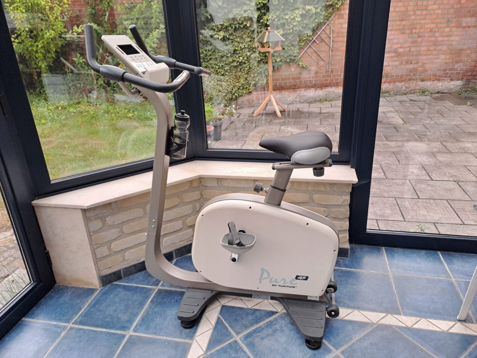 Hometrainer Tunturi Pure UB 4.0 in zeer mooie staat, Jambes, Comme neuf, Enlèvement, Vélo d'appartement
