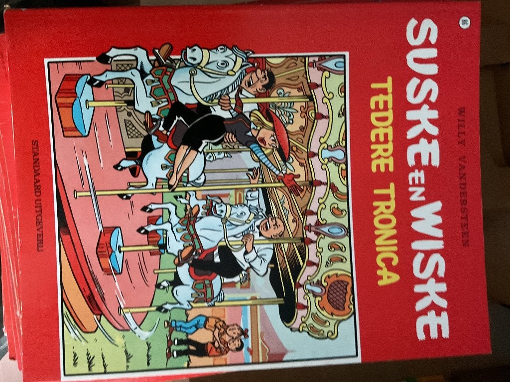 Strips Suske en Wiske, Plusieurs BD, Enlèvement, Utilisé, Willy Vandersteen