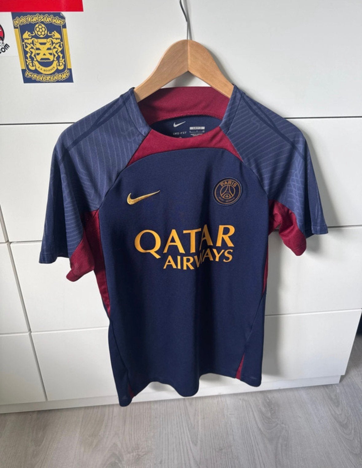 Psg training shirt, Maat S, Ophalen of Verzenden, Gebruikt, Shirt
