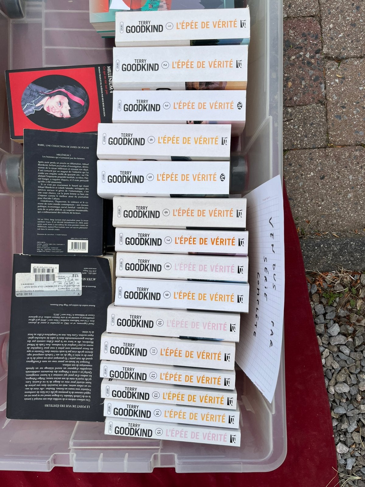 Integrale L’Epée de vérité - Goodkind, Ophalen of Verzenden, Zo goed als nieuw