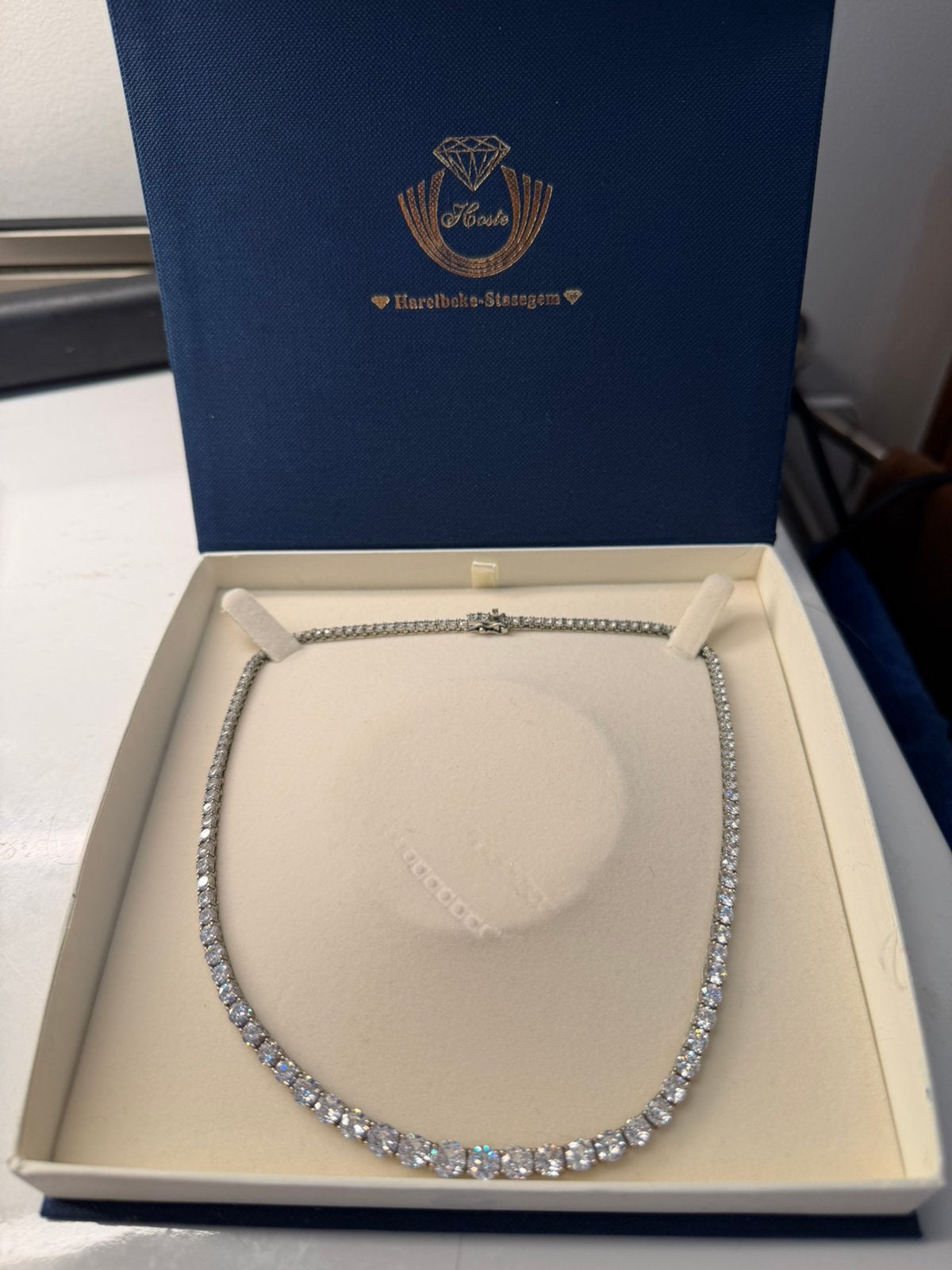 Halsketting, Handtassen en Accessoires, Ophalen, Zo goed als nieuw