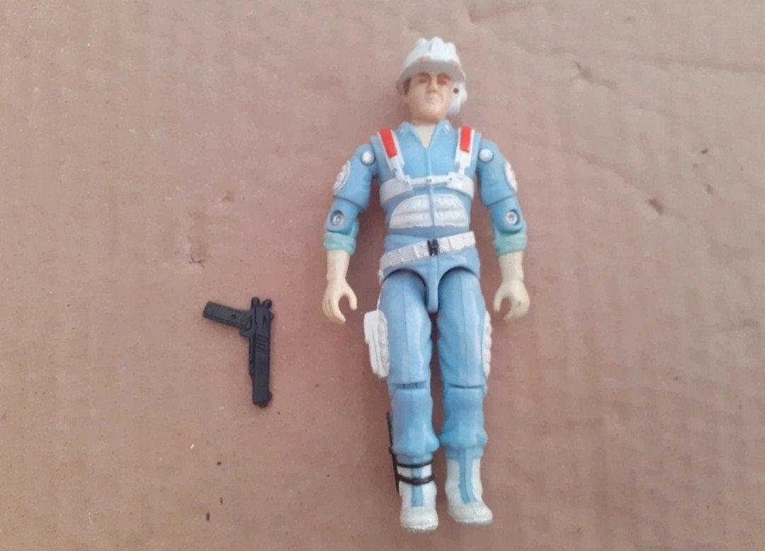 Gi joe gijoe defiant hardtop figuur 1987 vintage, Verzenden, Gebruikt
