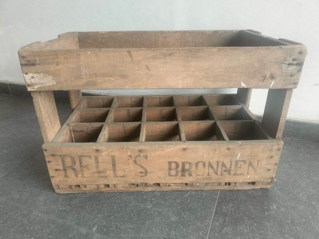 Houten bak Rell's pils, Ronse Ellezelles, Antiek en Kunst, Ophalen