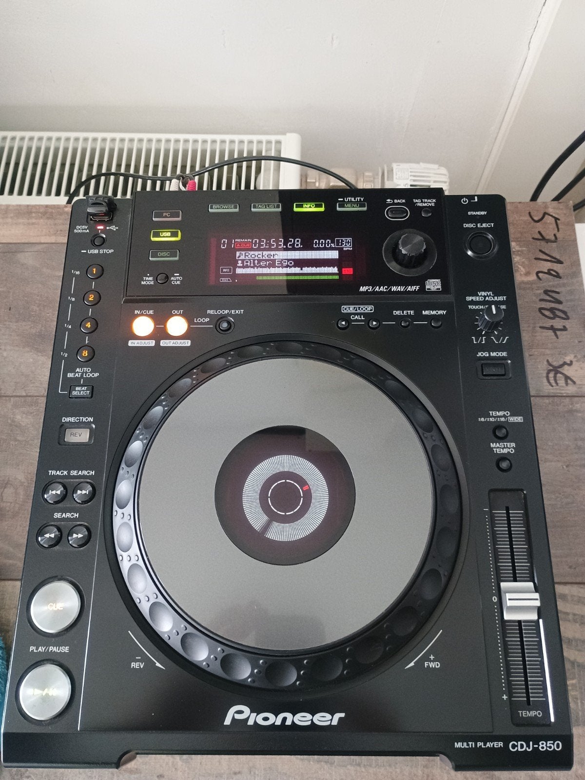 Pioneer cdj 850, Muziek en Instrumenten, Dj-sets en Draaitafels, Ophalen, Pioneer
