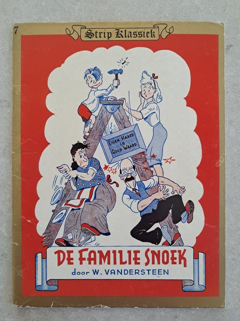 De Famillie Snoek Willy Vandersteen 1982, Boeken, Gelezen, Willy Vandersteen, Eén stripboek, Ophalen of Verzenden