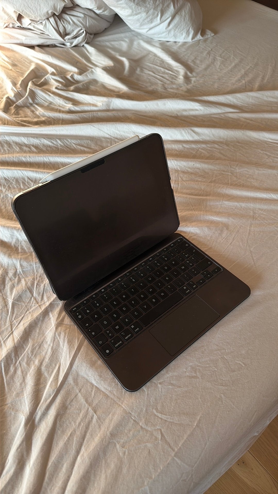 iPad Pro 11” M4 256GB Space Gray + Magic Keyboard Pro + Case, Computers en Software, Apple iPads, Ophalen, 11 inch, Zo goed als nieuw
