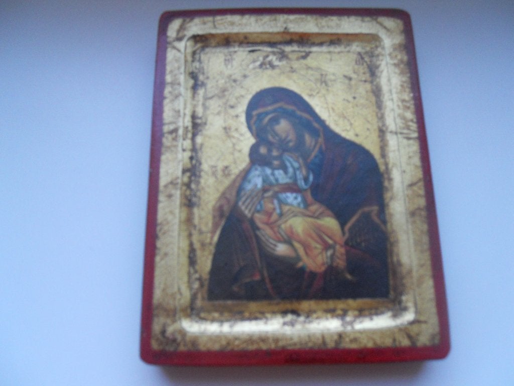 Icône de Marie Jésus, Enlèvement, Comme neuf, Autres types, Christianisme | Catholique