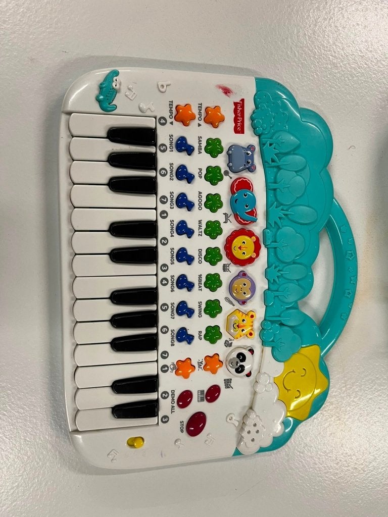 Fischer-price speelpiano, Kinderen en Baby's, Speelgoed | Fisher-Price, Ophalen, Zo goed als nieuw