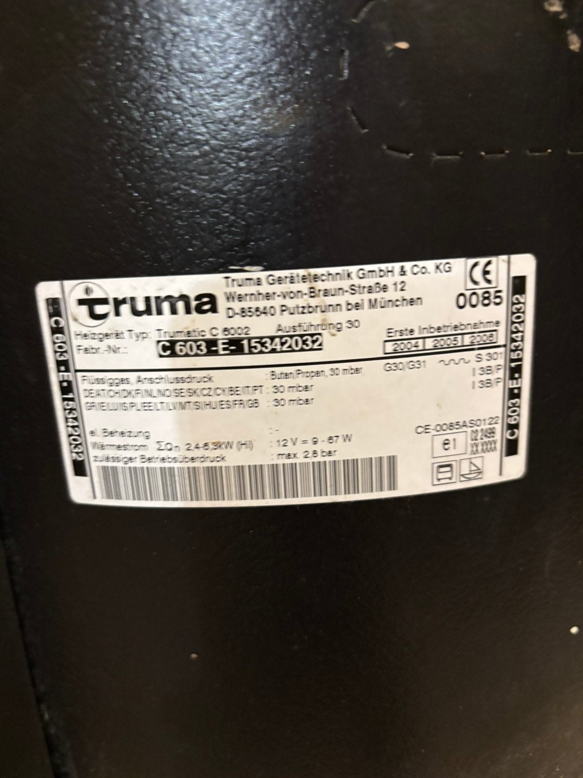 Chauffage Trumatic chauffage gaz+chauffe-eau  caravane ou, Caravanes & Camping, Camping-cars, Particulier, Électrique