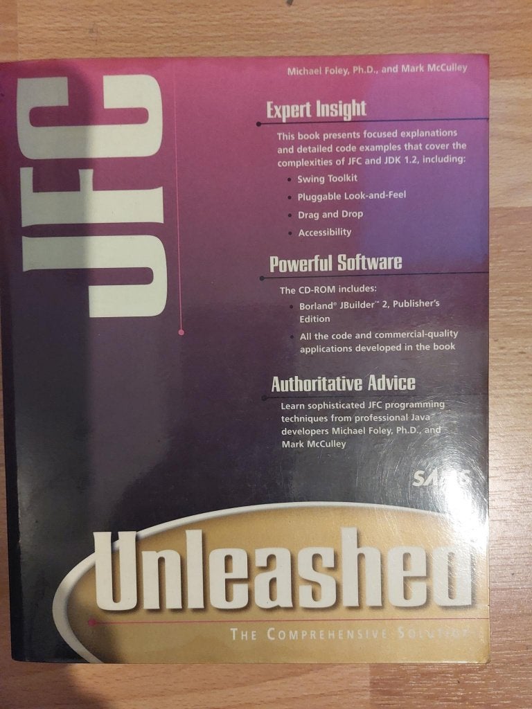 JFC Unleashed, Boeken, Ophalen, Gelezen, Programmeertaal of Theorie
