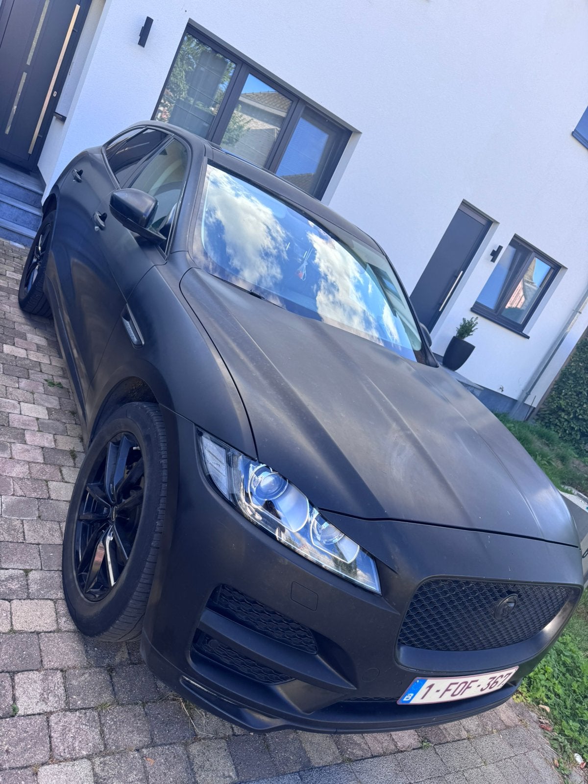 Jaguar f -pace, Auto's, Volvo, Automaat, Euro 6, Zwart, Diesel