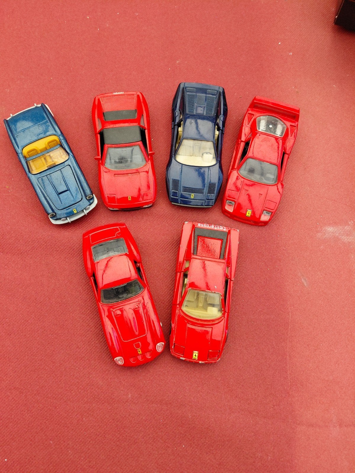 Miniatuur auto's, Ophalen