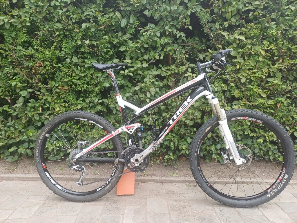 fiets, Vélos & Vélomoteurs, Vélos | VTT & Mountainbikes, Utilisé, Hommes, Trek, VTT tout suspendu, Frein à disque, Enlèvement