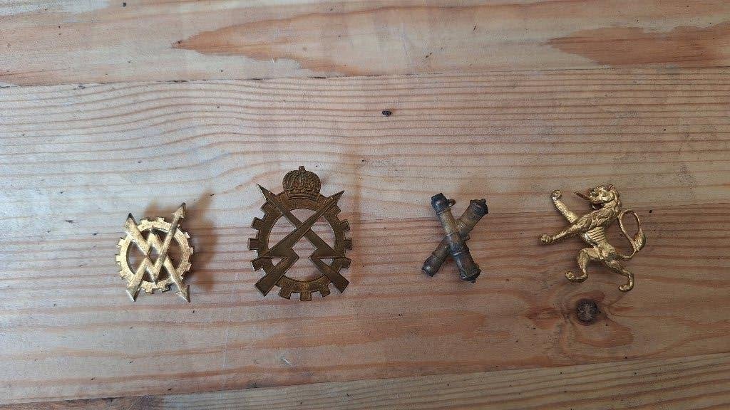 Belgische militaire emblemen, Verzamelen, Militaria | Algemeen, Ophalen of Verzenden