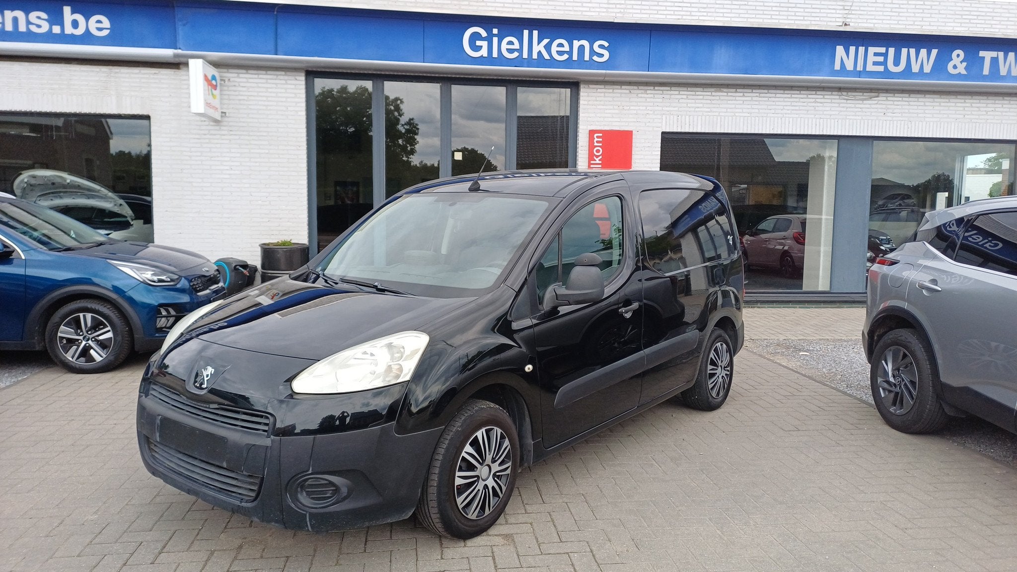 Peugeot Partner 1.6Hdi 3-zits lichte vracht/gps/airco/garant, Voorwielaandrijving, Euro 5, Stof, 4 cilinders