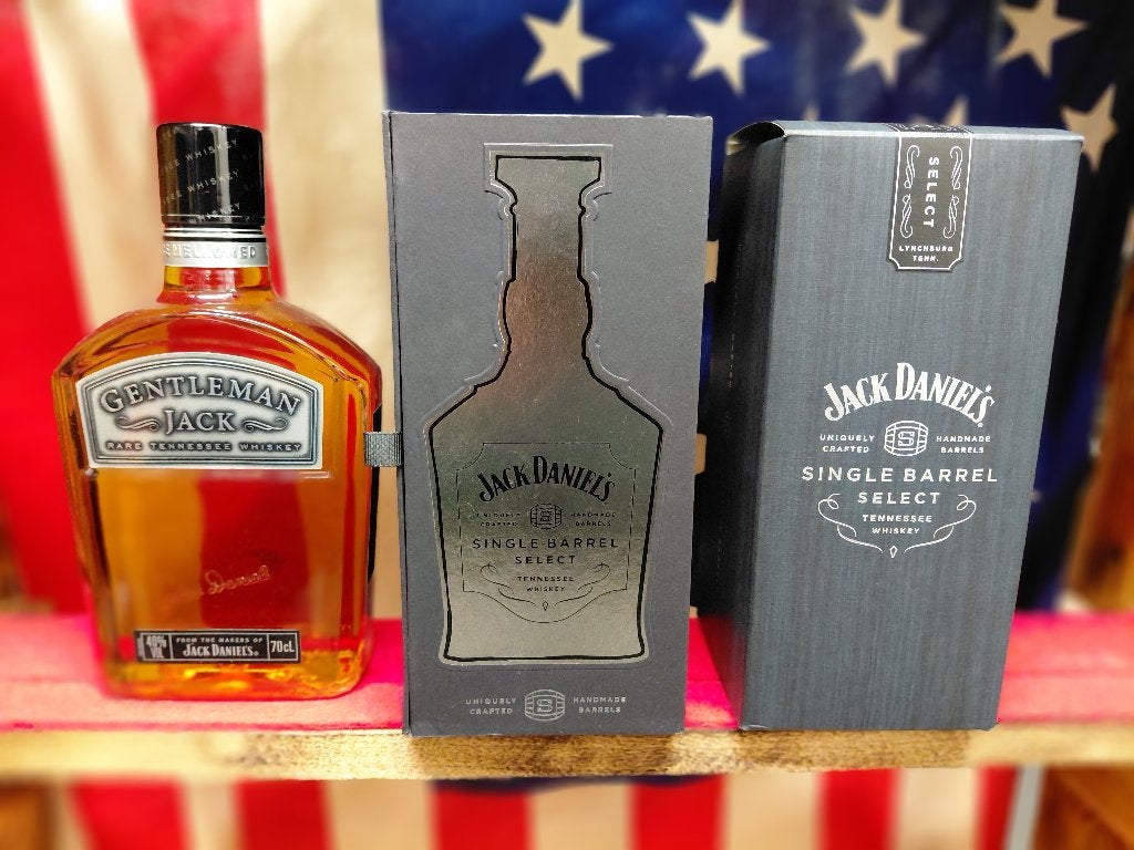 Jack Daniel's SB + SB silver box + Gentleman, Verzamelen, Ophalen of Verzenden, Nieuw, Noord-Amerika