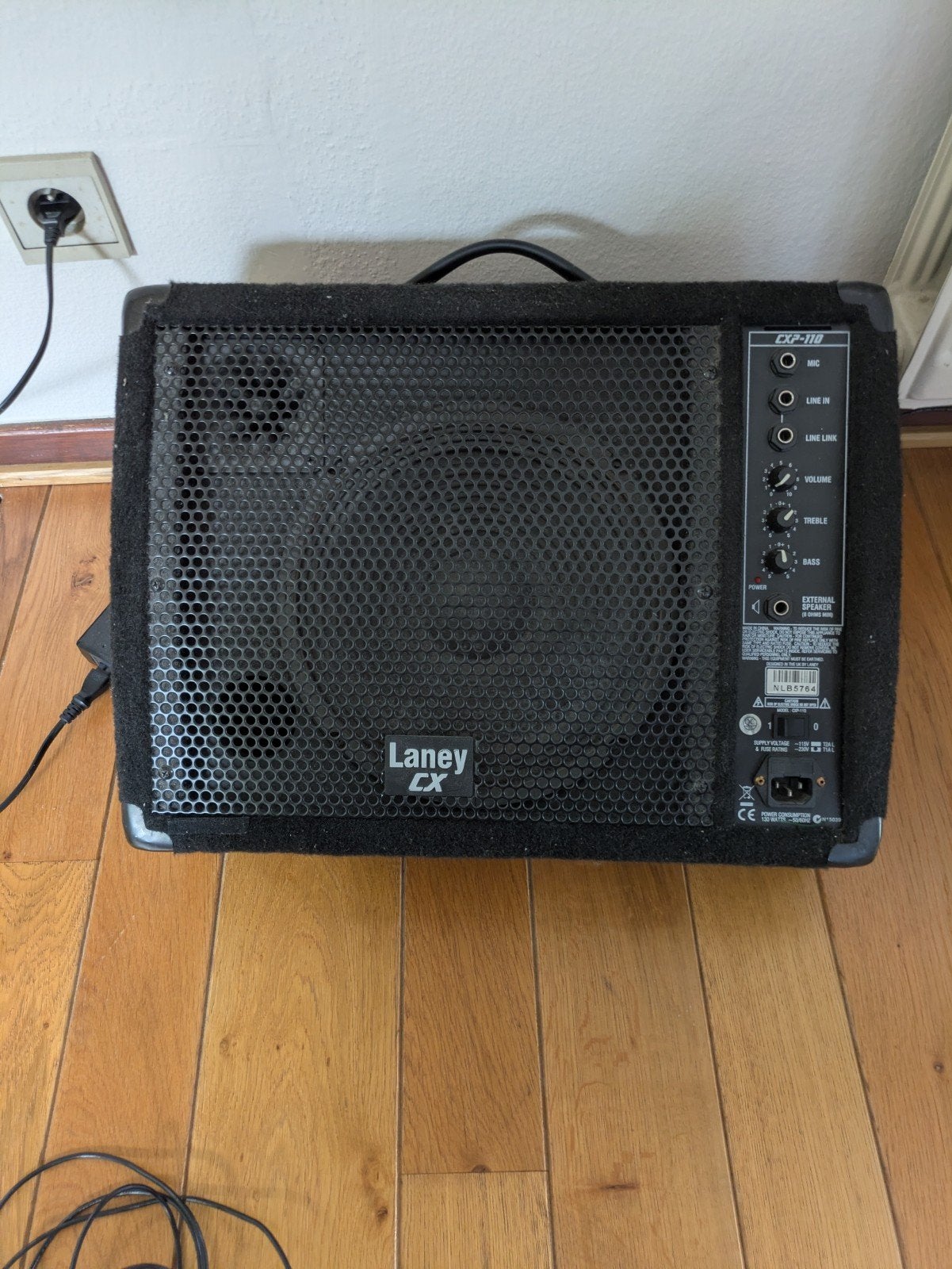 Laney CXP-110 Actieve Stage Monitor, Musique & Instruments, Enlèvement, Utilisé, Moins de 500 watts, Moniteur(ampli)