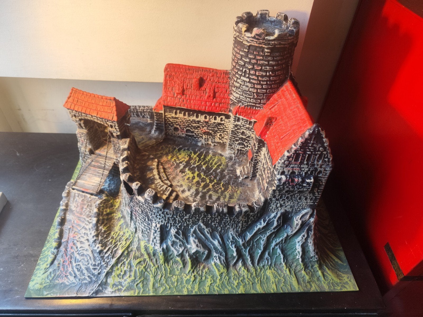 Château fort miniature vintage - Hausser Elastolin