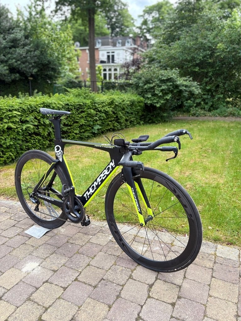 Triatlon/tijdritfiets Thompson, 28 inch, Gebruikt, Carbon, Velgrem