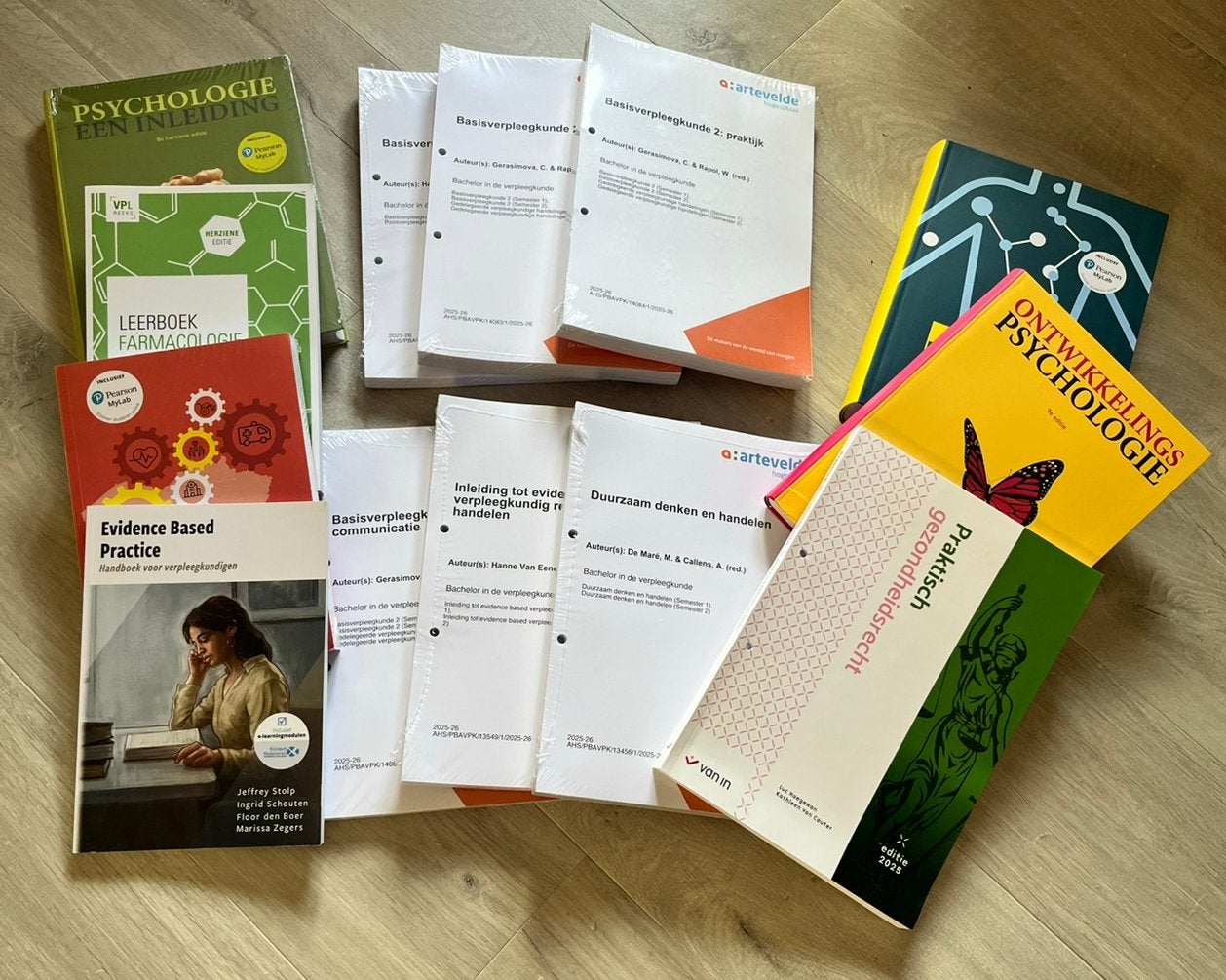 Boekenpakket opleiding Verpleegkunde: boeken + cursussen, Livres, Enlèvement ou Envoi, Neuf, Autres niveaux, Néerlandais
