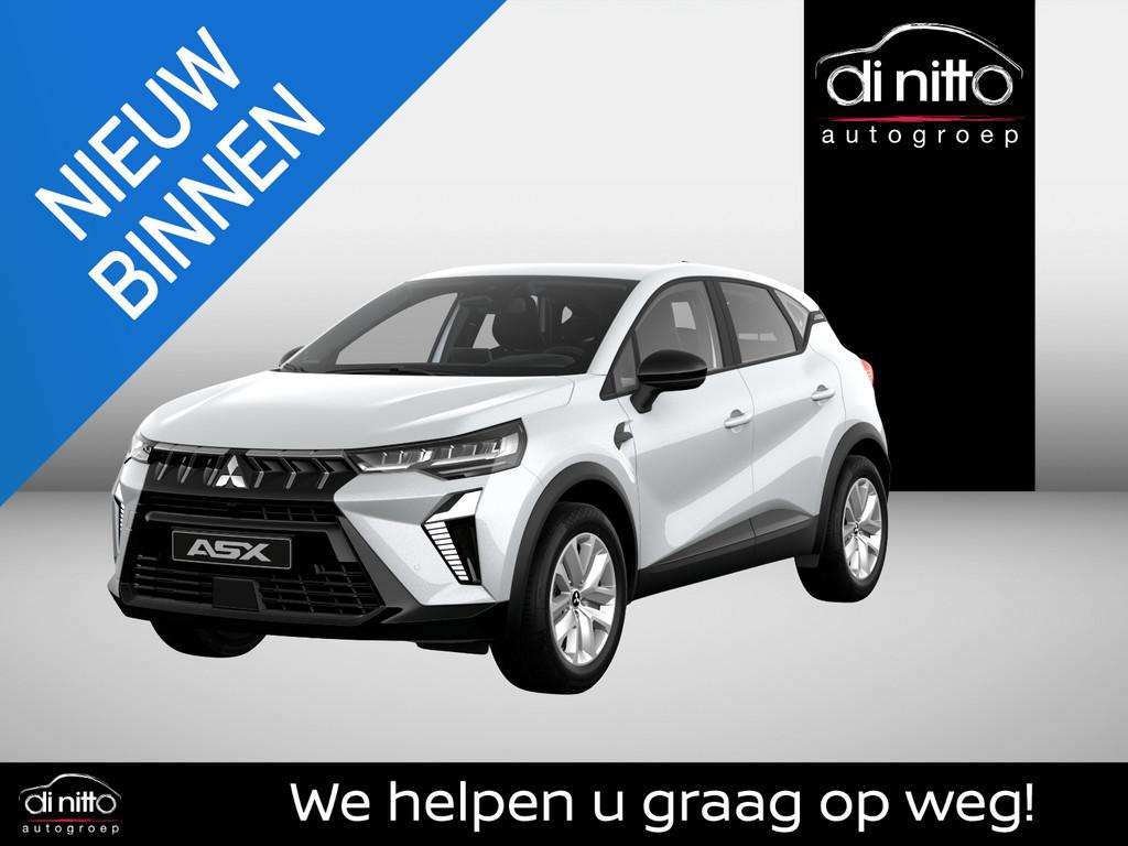 Mitsubishi ASX 1.2L DI-T MT INTENSE+, Auto's, 1199 cc, 116 pk, Leder en Stof, Wit