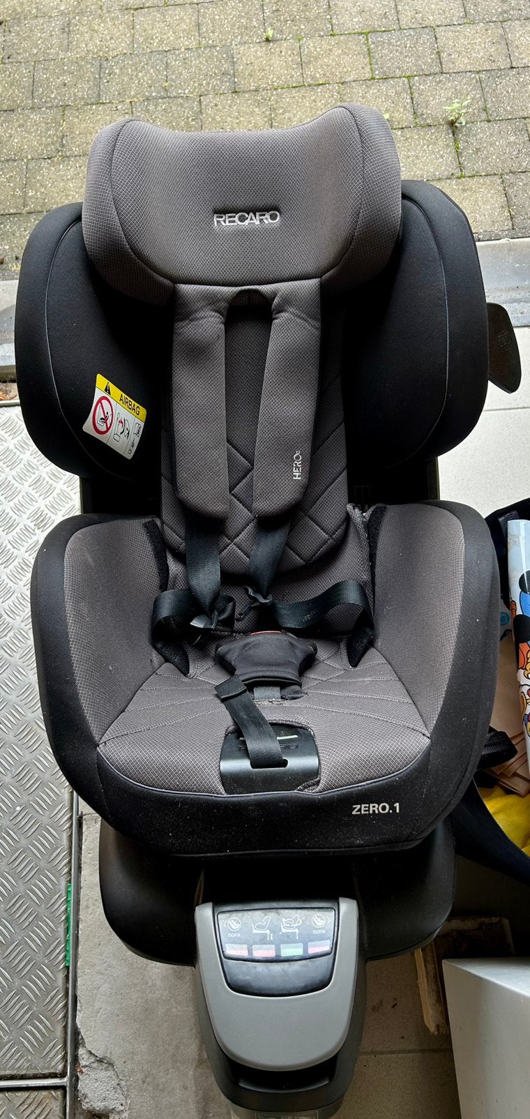 Autostoel RECARO ZERO 1, Kinderen en Baby's, Autostoeltjes, Ophalen, Gebruikt