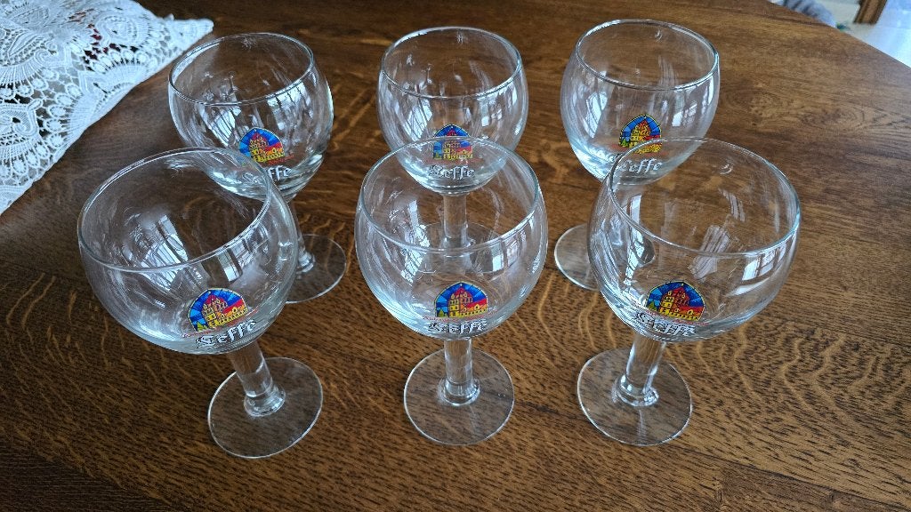 6 leffe glazen, Enlèvement, Neuf, Verre ou Verres, Leffe
