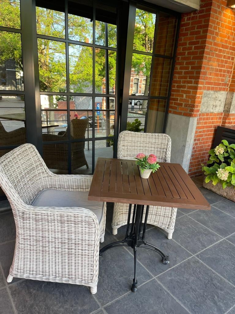 Terrastafels, Zakelijke goederen, Horeca | Meubilair en Inrichting, Meubilair, Gebruikt, Ophalen