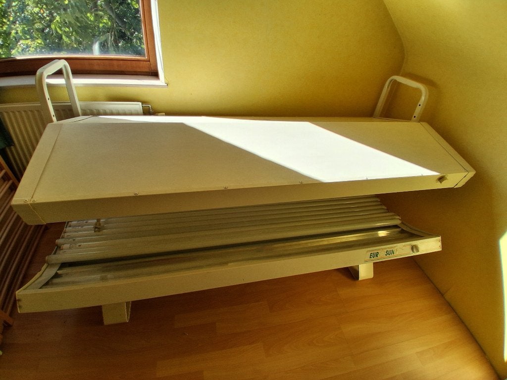 Lit de bronzage, Electroménager, Enlèvement, Utilisé, Banc solaire double