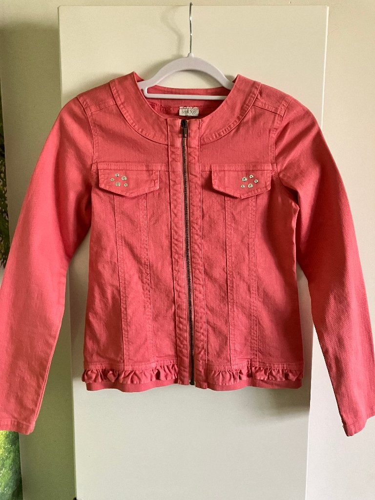 Roze jeansjasje StaXo maat 158 Nieuw, Kinderen en Baby's, Kinderkleding | Maat 158, Meisje, Staxo, Nieuw, Ophalen of Verzenden