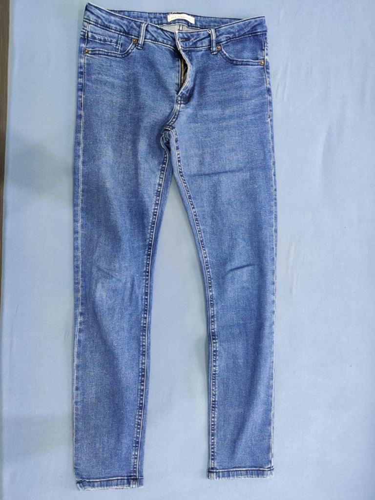 Blauwe jeansbroek Pimkie m. 34EU, Kleding | Dames, Spijkerbroeken en Jeans, Ophalen of Verzenden
