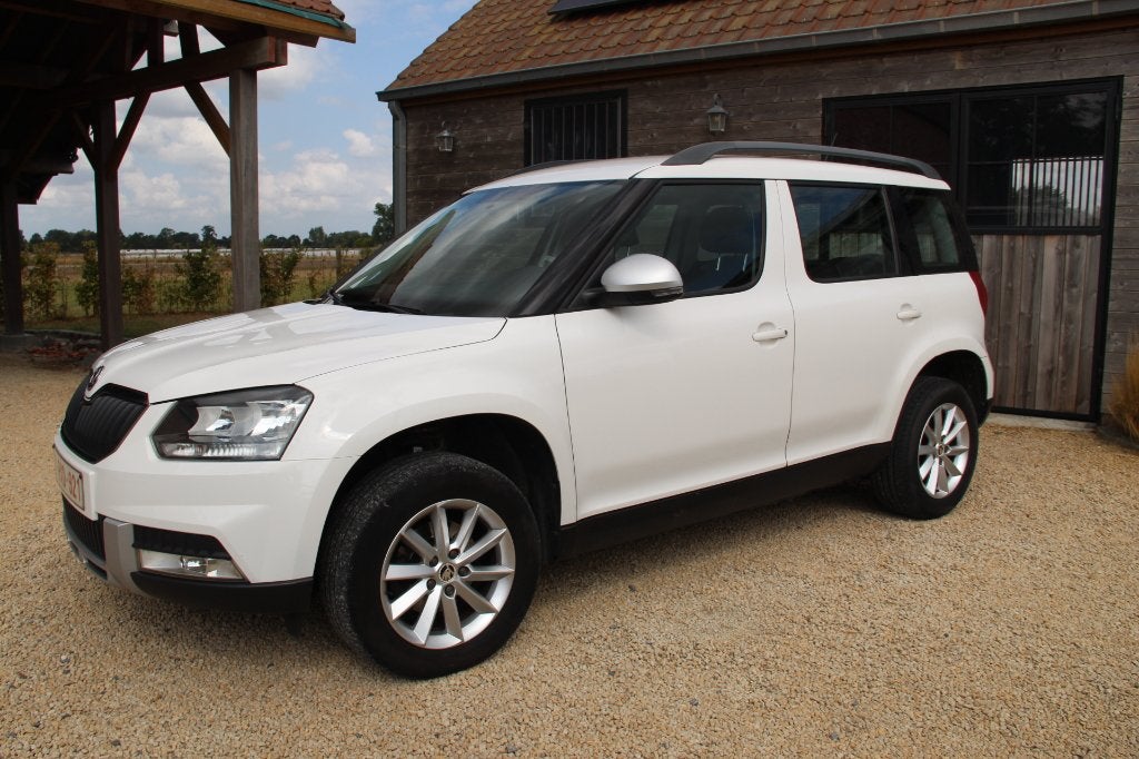 Skoda Yeti 1.2TSI, Auto's, Skoda, Voorwielaandrijving, Dealer onderhouden, 4 cilinders, Wit