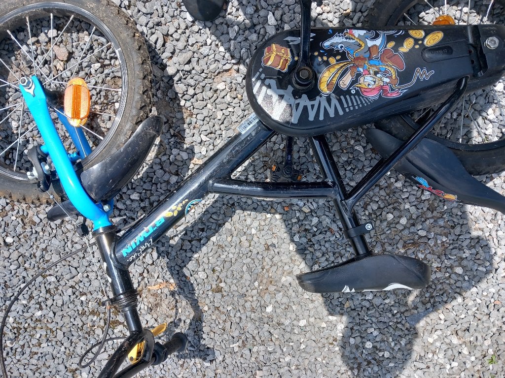 Kinderfiets, Ophalen, Gebruikt