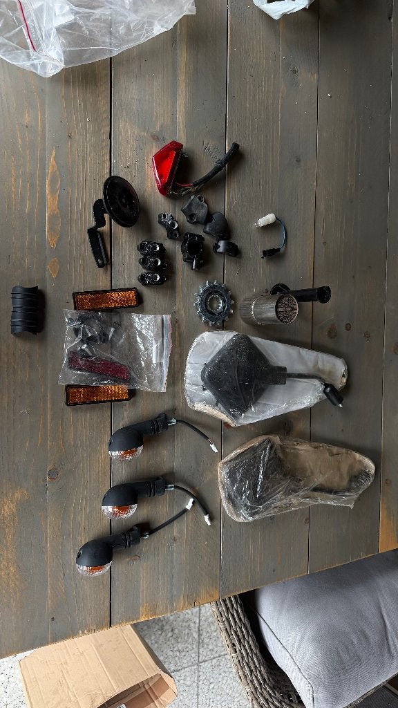 Kit d'homologation restant KTM GASGAS HUSQVARNA, Enlèvement ou Envoi