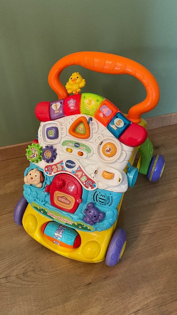 VTech baby loopwagen, Ophalen, Zo goed als nieuw, 0 tot 6 maanden