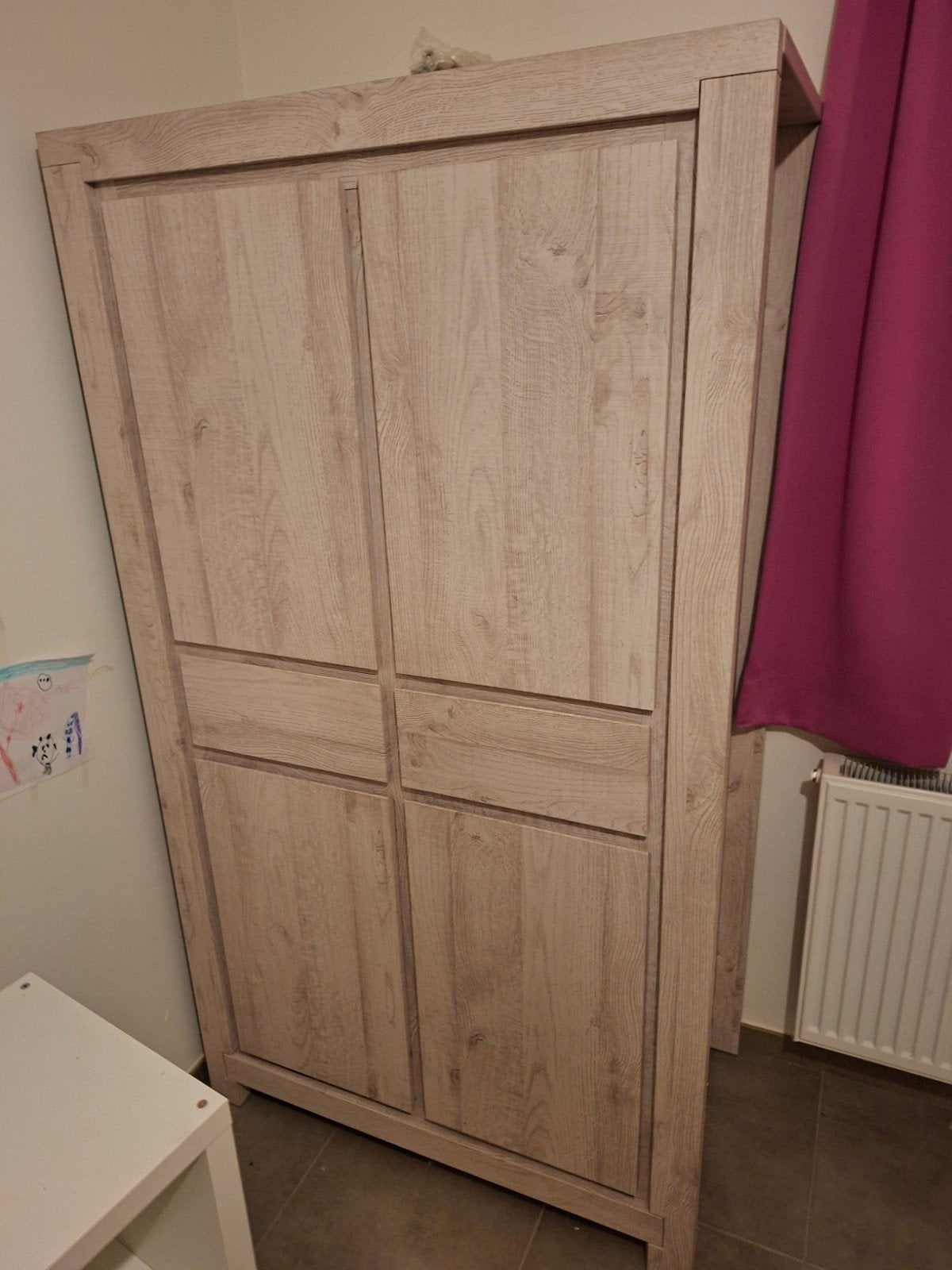kinder slaapkamer, Enlèvement