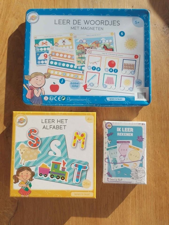 Leren rekenen + 2x woorden leren, Kinderen en Baby's, Ophalen, Taal en Lezen