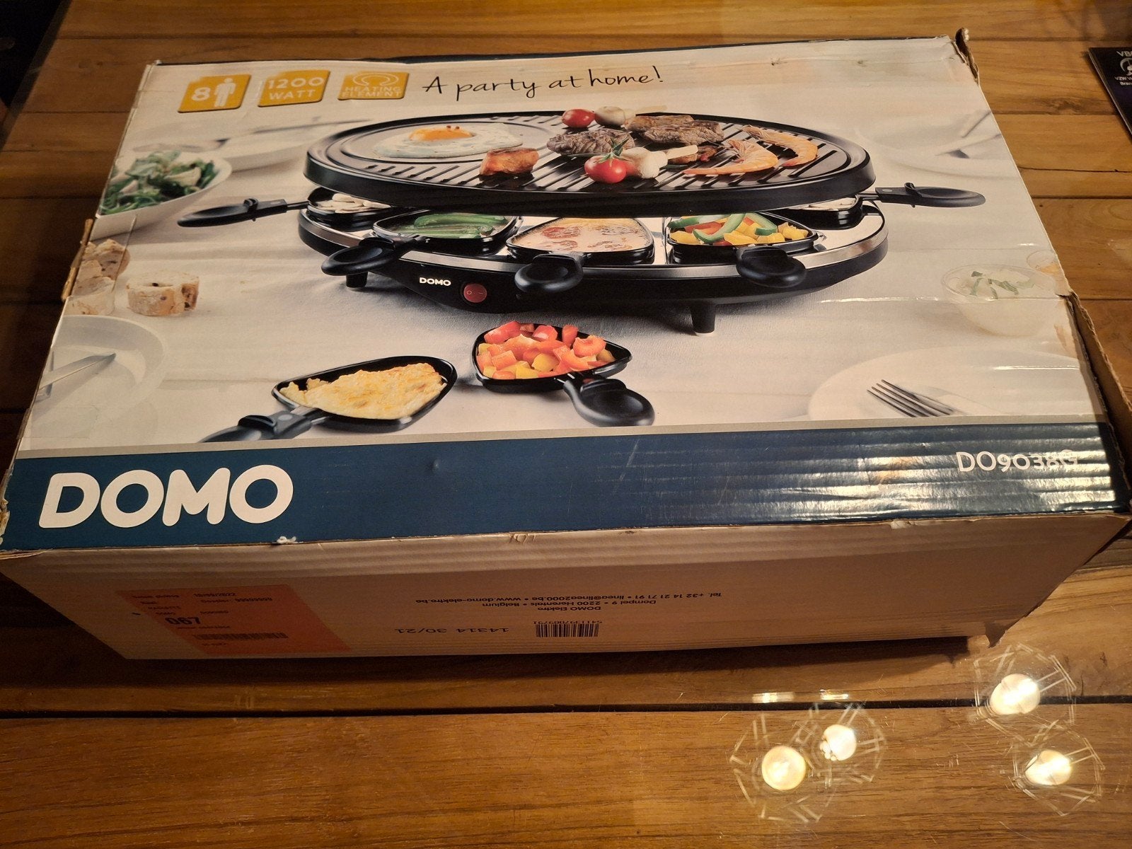 Domo Raclette / Gourmetstel, Ophalen of Verzenden