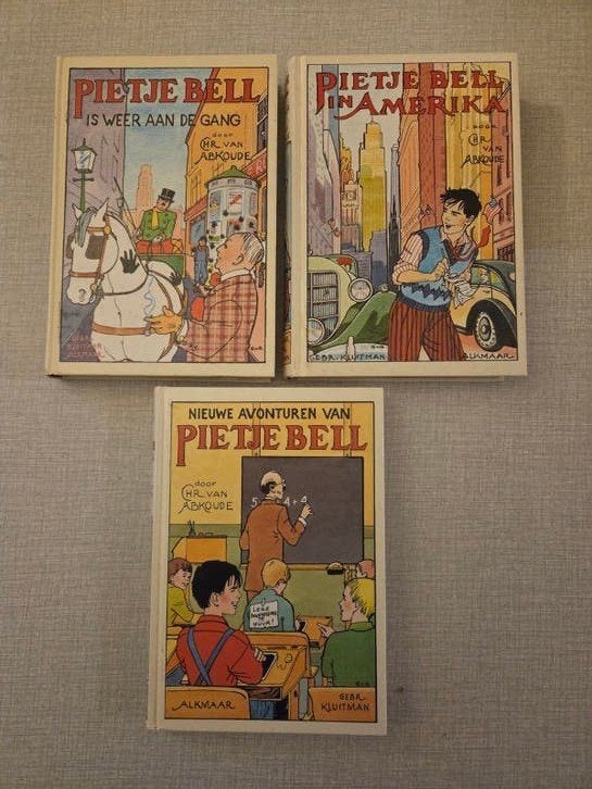 3 x Pietje Bell., Boeken, Ophalen of Verzenden, Zo goed als nieuw, Chr. van Abkoude
