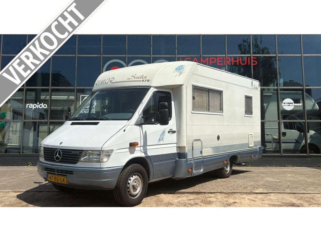 Rimor Sailer 670, Mercedes-Benz, 6 à 7 mètres, Entreprise, Boîte manuelle, Diesel